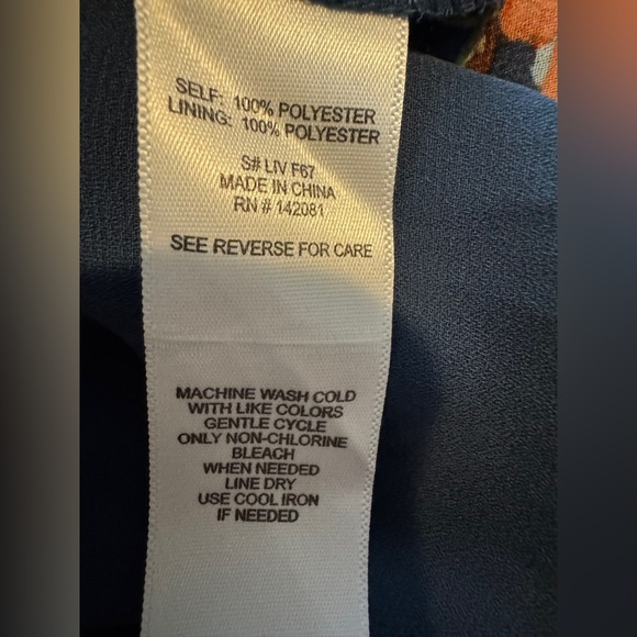 Navy Floral Maxi Dress Flutter Sleeve V Neck Smocked Waist Ruffle Hem - Picture 11 of 12